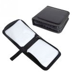 Etui cd pour 40pcs cd / dvd / blu - ray, classeur de rangement, noir [classe energtique a]