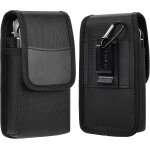 Etui ceinture pochette pour iphone 16 15 14 13 12 11 pro max, sacoche ceinture cell phone homme pour ...
