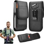 Etui de ceinture universel pour tlphone portable (xxl) compatible avec iphone 15 14 13 12 11 fe plus ...