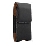 Etui ceinture vertical noir 5, 5 pouces pour smartphone