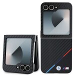 Etui coque bmw pour z flip 6 coloris noir et carbone