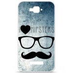 Etui coque housse design alcatel one touch c7en silicone gel protection arri�re - love hipster