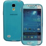 Etui coque housse pour samsung galaxy s4 mini coque silicone gel livre rabat couleur bleu Etui coque housse pour samsung galaxy s4 mini coque silicone gel livre rabat couleur bleu