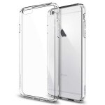 Etui coque housse en silicone apple iphone 6 plus transparente - transparent