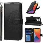 Etui coque pour iphone 11 pro max, fentes pour cartes protection etui housse en cuir pu pochette fermeture ...
