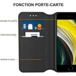 Etui coque pour iphone se 2020, iphone 8, coque iphone 7, protection housse en cuir pu portefeuille, ... Etui coque pour iphone se 2020, iphone 8, coque iphone 7, protection housse en cuir pu portefeuille, ...