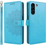 Etui coque pour samsung galaxy s22 5g protection housse en premium cuir pu pochette rabat clapet case ...