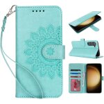 Etui coque pour samsung galaxy s23 5g protection housse en premium cuir pu pochette rabat clapet case ...