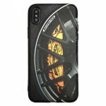 Etui coque t�l�phone iphone x / xs souple design jantes amg mercedes iphone + +