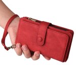 Etui pour coque pour tlphone nokia g21 / g11 avec support de fente pour carte fermeture magntique ...