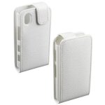 Etui croco blanc pour sony ericsson satio