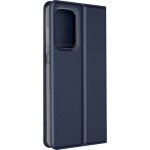 Etui dux ducis samsung a73 5g effet satin� bleu nuit