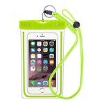 Etui �tanche pour smartphone - universel - vert