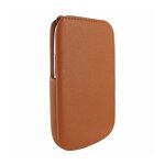 Etui flip piel frama imagnum u611 couleur tan pour galaxy s3 mini i8190