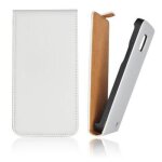 Etui flip slim avec fermeture aimant pour htc 8s - blanc