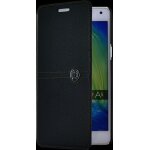 Etui folio fa�onnable noir pour samsung galaxy a5 a500