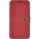 Etui folio fa�onnable rouge pour iphone x
