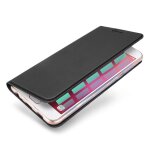 Etui folio pour galaxy a7 - 2017 gris avec rabat lat�ral et fonction stand