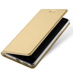 Etui folio pour nokia - 8 gold avec rabat lat�ral et fonction stand