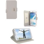 Etui folio a rabat latral beige pour samsung galaxy note 2 n7100