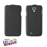 Etui folio a rabat samsung galaxy note 2 noir eco - cuir (pu)