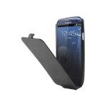 Etui folio a rabat samsung galaxy s3 noir eco - cuir (pu)