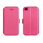 Etui folio rabat pour sony ericsson xperia z4 de couleur rose