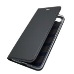 Etui folio redmi - 6 gris avec rabat lat�ral et fonction stand