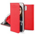 Etui folio pour samsung galaxy a25 5g magn�tique fonction stand jaym rouge