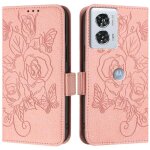 Etui pour fusion motorola edge 50 avec fente pour carte de cr�dit cuir pu portefeuille magn�tique - couleur ...