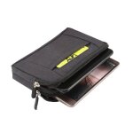 Etui housse ceinture multi - usages avec 2 compartiments a glissire pour huawei ascend p1 s - noir (16, ...