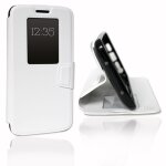 Etui housse coque folio blanc pour lg g2 by ph26