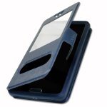 Etui housse coque folio bleu pour samsung galaxy ace style by ph26