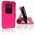 Etui housse coque folio rose pour lg g2 mini by ph26