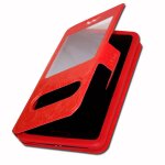 Etui housse coque folio rouge pour htc touch hd by ph26