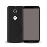 Etui housse coque gel vague s google nexus 6 - noir