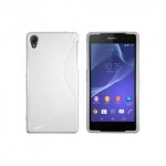 Etui housse coque gel vague s sony xperia z2 - blanc Etui housse coque gel vague s sony xperia z2 - blanc