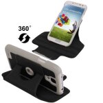 Etui housse coque inclinable avec support et rotative rotation 360 en cuir pu haute qualité couleur noir ... Etui housse coque inclinable avec support et rotative rotation 360 en cuir pu haute qualité couleur noir ...