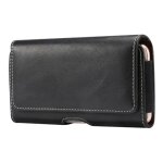 Etui housse en cuir horizontal avec boucle de ceinture de nouvelle conception pour alcatel one touch ...