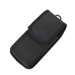 Etui housse en nylon avec deux passants de ceinture verticaux et horizontaux pour sony xperia z - noir ...