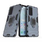 Etui pour huawei p40 protection militaire contre les chutes bicelle anneau rotatif a 360 � couverture ...