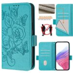Etui pour infinix hot 20 4g portefeuille magntique avec fente pour carte de crdit cuir pu - bleu clair ...