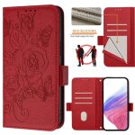 Etui pour infinix hot 20i cuir pu portefeuille magnétique avec fente pour carte de crédit - rouge Etui pour infinix hot 20i cuir pu portefeuille magnétique avec fente pour carte de crédit - rouge