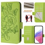 Etui pour infinix hot 30 5g avec fente pour carte de crédit cuir pu portefeuille magnétique - vert Etui pour infinix hot 30 5g avec fente pour carte de crédit cuir pu portefeuille magnétique - vert