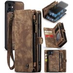 Etui pour iphone 11 forte magn�tique portefeuille couverture trifold avec titulaire de la carte d�tachable ...