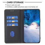Etui pour iphone 11 pro etui en cuir affaires portefeuille multi - couleur fente multi - carte - noir ...