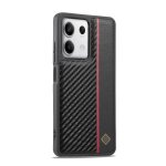 Etui pour iphone 11 avec des rayures verticales rouges haute qualit� clipless 2 - en - 1 coque inf�rieure ...