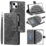 Etui pour iphone 13 mini doublure en microfibre a l'intrieur logo en mtal aluminium avec des rayures ...