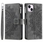 Etui pour iphone 14 fibre de carbone pu episs� avec pu a grain fin logo en m�tal aluminium avec des rayures ...