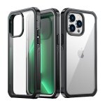 Etui pour iphone 14 pro max preuve de chute et de crash enti�rement transparent 360 tout compris film ...